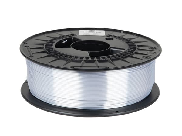 Filament 3DPower PLA silke 1.75mm sølv 1kg