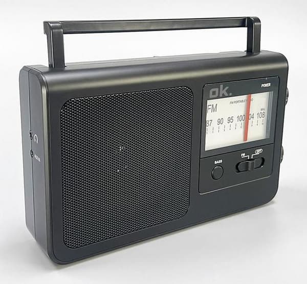 Radio OK. ORF 250 FM Sort