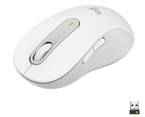 Logitech Signature M650 L (Stor) – Vit (910-006238)