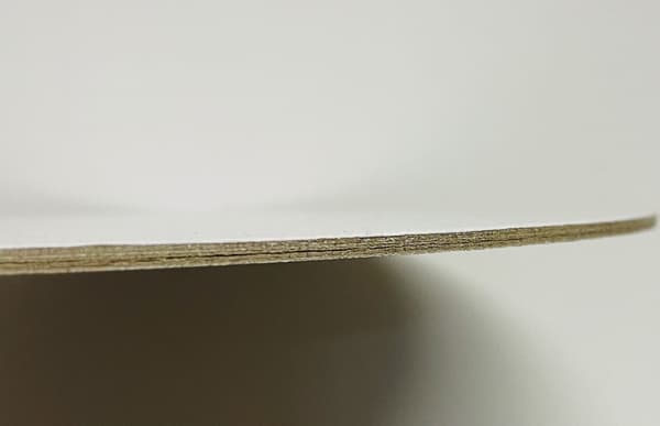 Konfekturebund sort og hvid 25 cm 3 mm