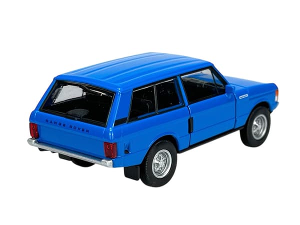 WELLY OLD TIMER 1970 KLASSISK LAND ROVER RANGE ROVER BLÅ 1:34 43858
