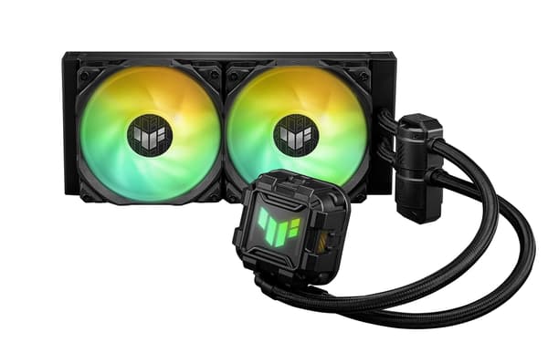 ASUS TUF GAMING LC II 240 ARGB vandkøler, 240 mm, sort