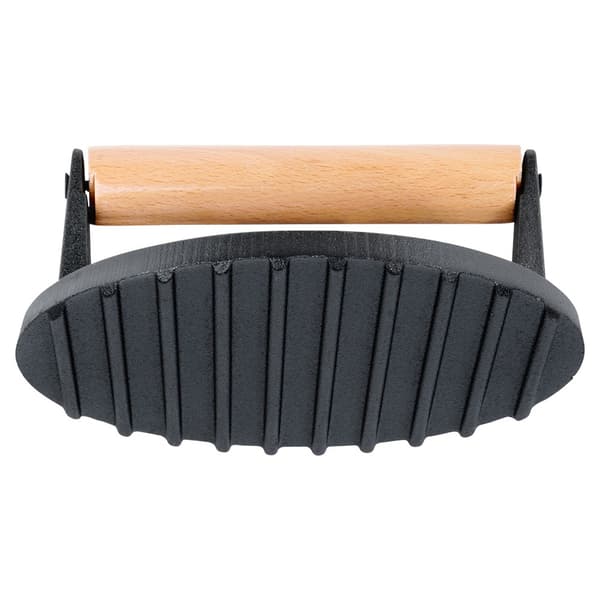 Støbejerns burgerpresser CAST LINE 17,5 cm