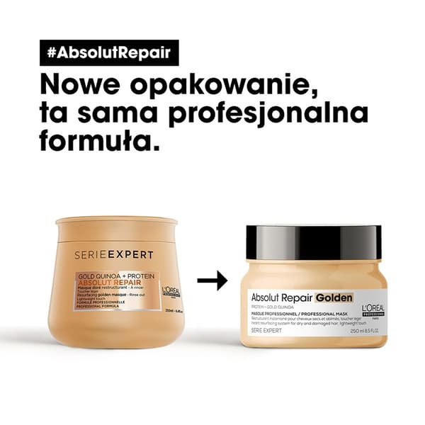 Loreal Absolut Repair Golden Mask 250ml