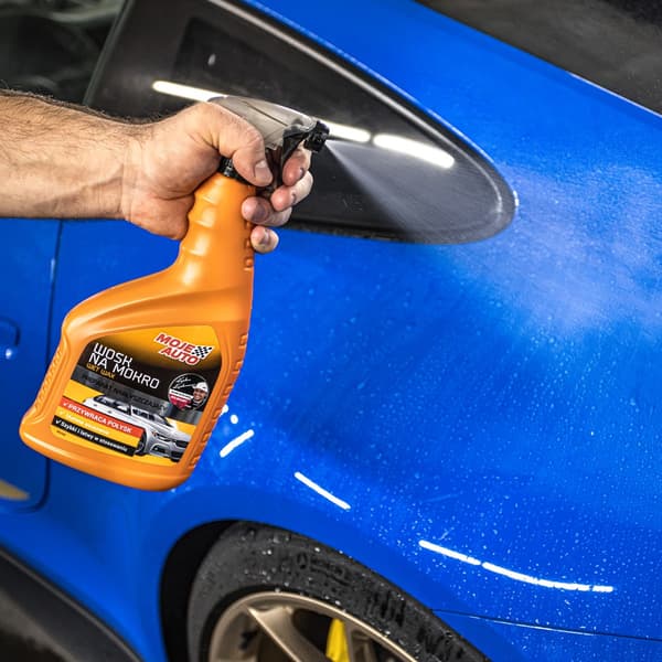 MOJE AUTO - Voks til vådt 750ml - Sprayflaske