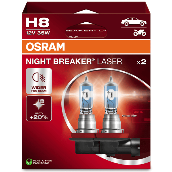 Osram Night Breaker H8 NL 150% EPACK