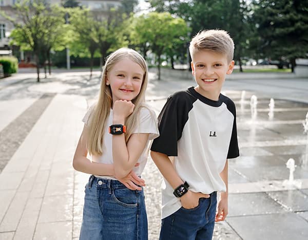 Garett Kids Tech 4G Smartwatch Pink Velcro