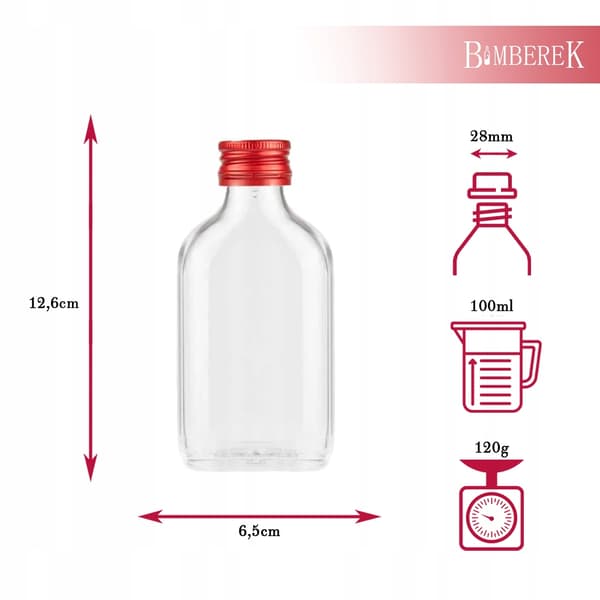 100x PULLO TASKUPULLO 100ML + KORKKI HÄÄLAHJAKSI VODKA KUKKIA