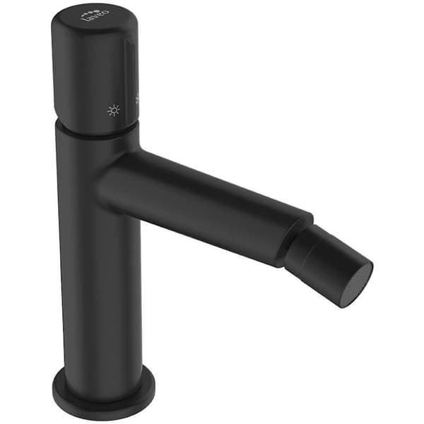 Stående Bidetbatteri med Prop PRETTO Sort