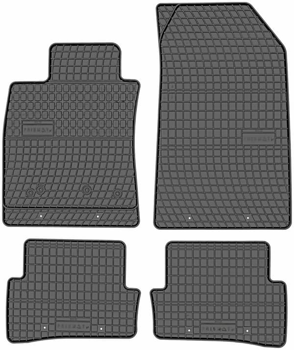 Renault Clio III Hatchback fra 2005-2012 SÆT - gummimåtter + bagagerumsmåtte