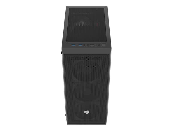 FURY SHOBO SH8F MIDI TOWER CASIET MED VINDU, SORT