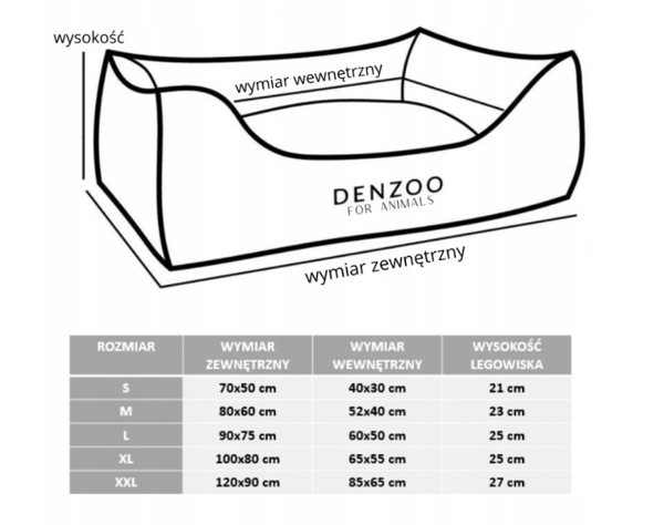 DENZOO MILANO GRÅ "M" ORTOPÆDISK SENG 80x60 KRAVEGRUND SOFASOFA
