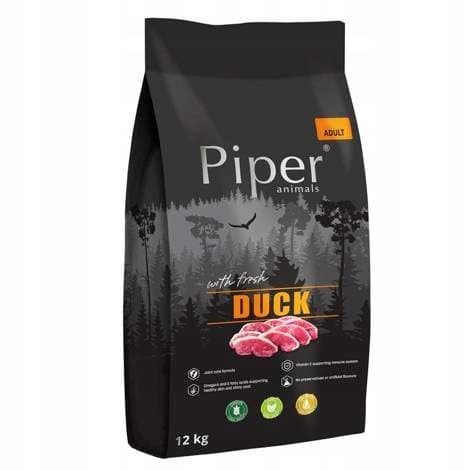 Torrfoder för hundar DOLINA NOTECI Piper med anka 12 kg