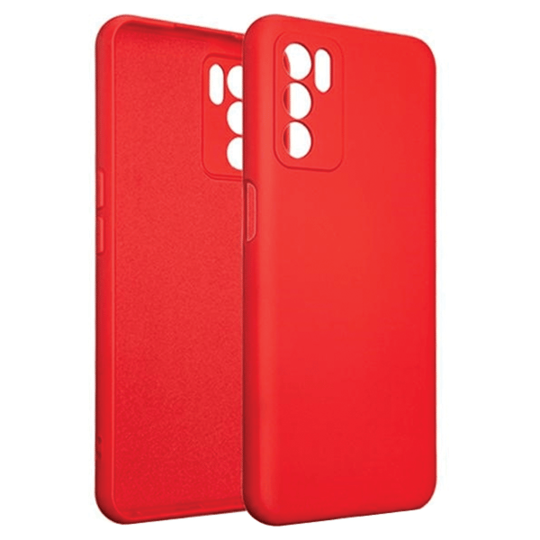 Beline Silikone Etui Oppo A16/A16s/A16Kred/rød