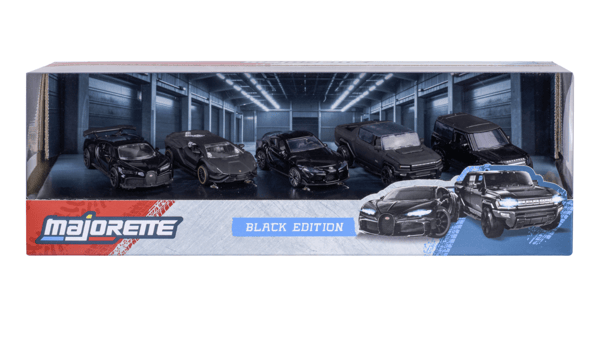 MAJORETTE BLACK EDITION 5-PACK 1:64 8502005000
