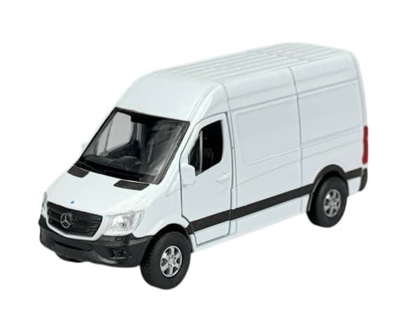 Welly Mercedes-Benz Sprinter Van Panel Vit 1:34 43730