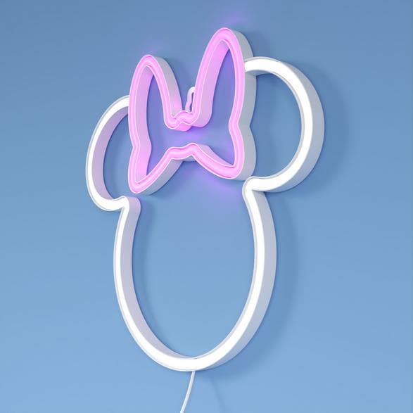 Neon YELLOWPOP Disney Mimmiöron Vit och Rosa