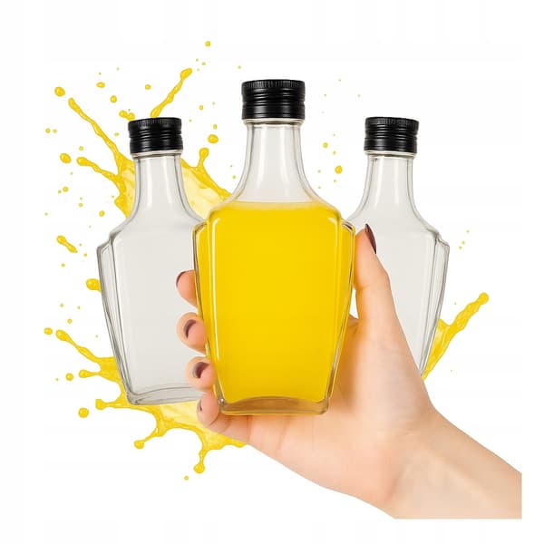 20x Nobel glasflasker 250ml + låg til gave af hedvin