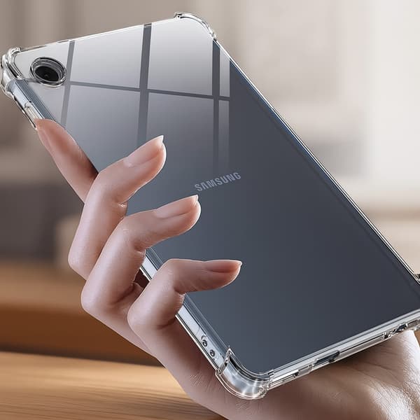 Silikone-etui til Samsung Galaxy Tab A9 8.7" 2023 (klar)