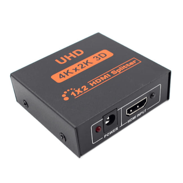 Video splitter 1x2 HDMI 4Kx2K 3D videokloning UHD