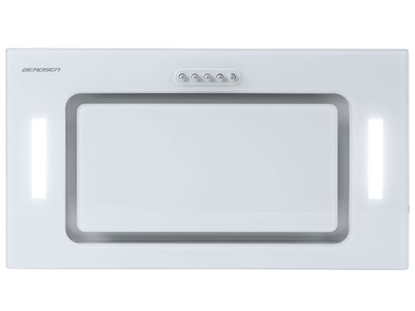 BERDSEN UNDERSKABET GLAS LED EMHÆTTE 52CM