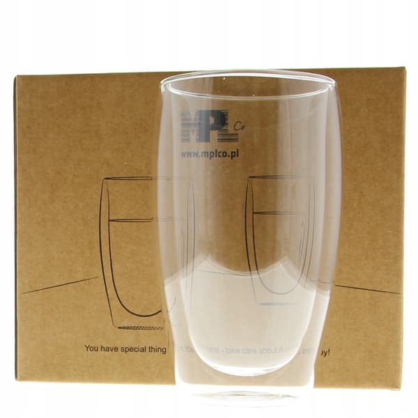 TERMOGLAS FÖR LATTE MACCHIATO 350ml 6 st