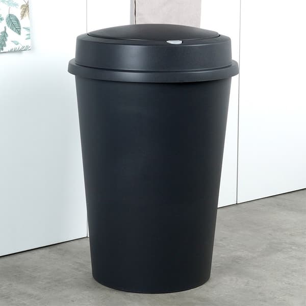plastsopkorg svart 47 liter