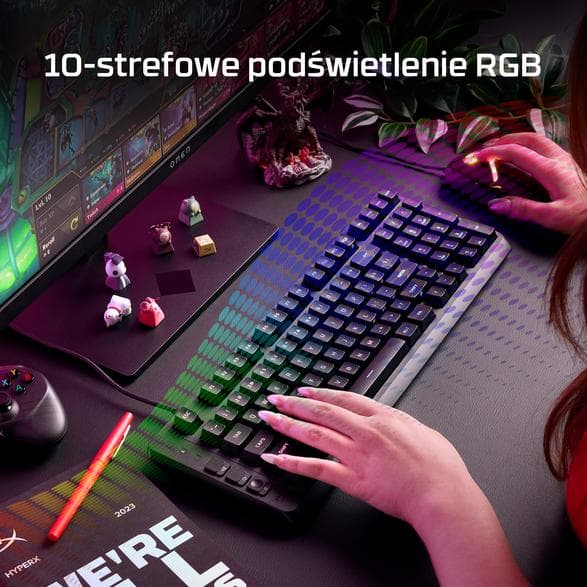 HYPERX HyperX Eve 1800 -näppäimistö, musta