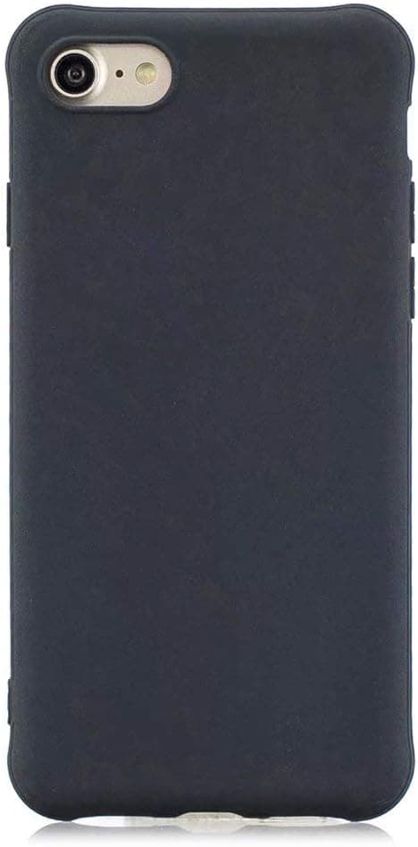 ETUI TIL APPLE IPHONE 7/IPHONE 8 SILIKONE SORT MAT ULTRATYND