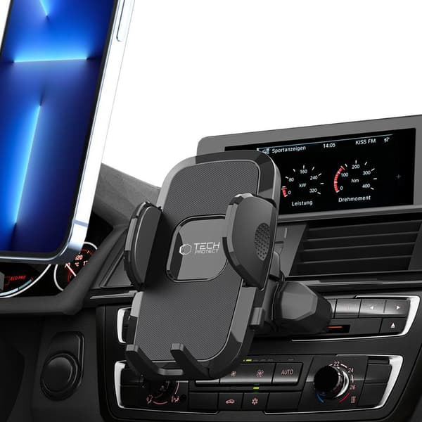 TECH-PROTECT V3 YLEISKÄYTTÖINEN CD-AUTOTELINE MUSTA