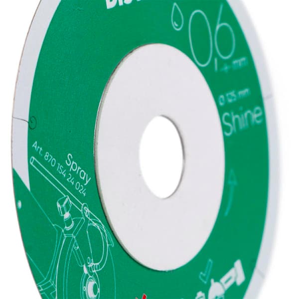 Distract Shine diamantblad 125 x 0,6 x 22,23 mm