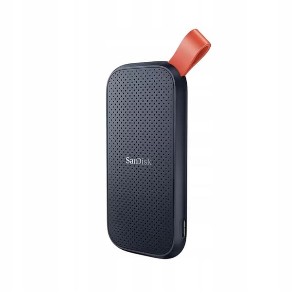 Sandisk Portable SSD 2TB Svart Extern Hårddisk, 800 MB/s
