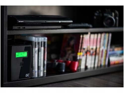 Green Cell UPS09 2000VA 1400W musta keskeytymätön virtalähde
