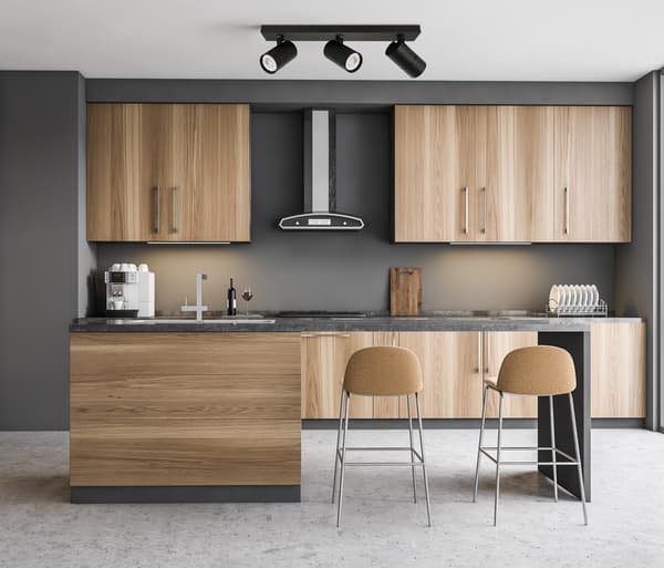 LACONI 3 GU10 -KOHDEVALAISIN MUSTA ITALUX SPL-2813-3B-BL