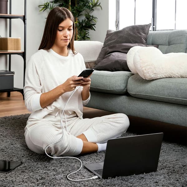TECH-PROTECT ULTRABOOST LITE LIGHTNING-KABEL PD27W/3A 200CM KØLIG GRÅ