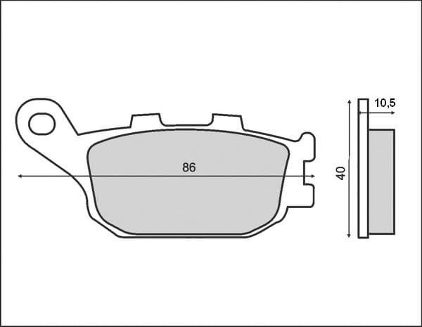 Brenta bromsilkkikankaat KH140 orgaaniset