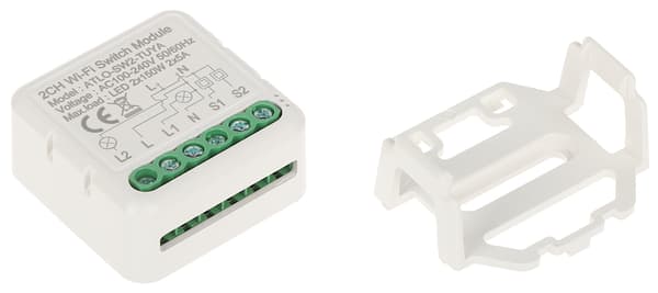 ATLO-SW2-TUYA Wi-Fi Dual Smart LED-belysningscontroller, Tuya Smart