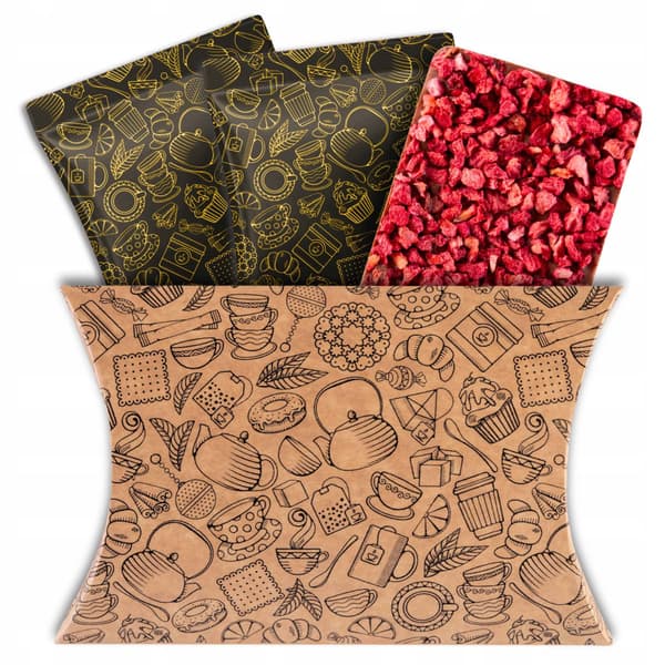 Gåvolåda set te kaffe choklad gåva PILLOW GIFT