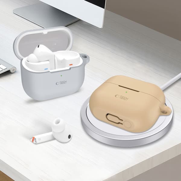 TECH-PROTECT SILIKONEKROG TIL SAMSUNG GALAXY BUDS 3 / 3 PRO SORT