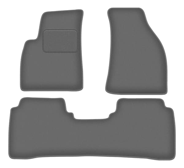 Bilmåtter velour grafit til: Hyundai SantaFe I SUV (2000-2006)