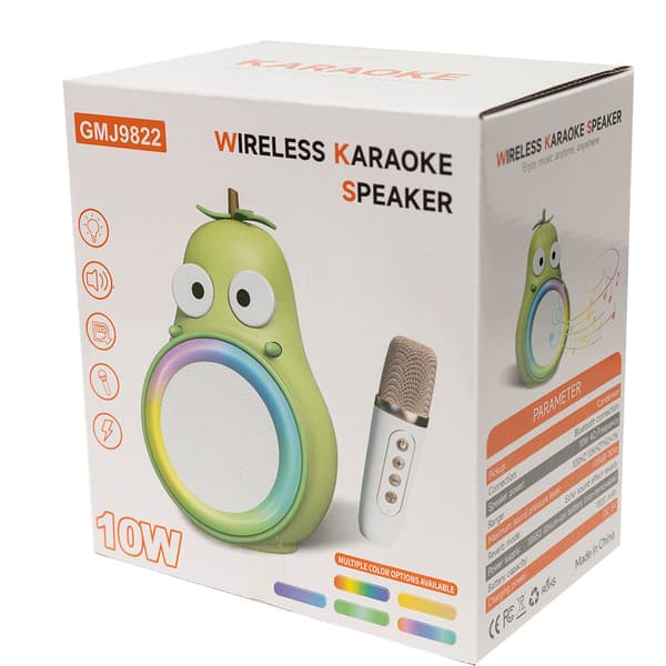 PEAR karaoke-set - Bluetooth-högtalare och mikrofon