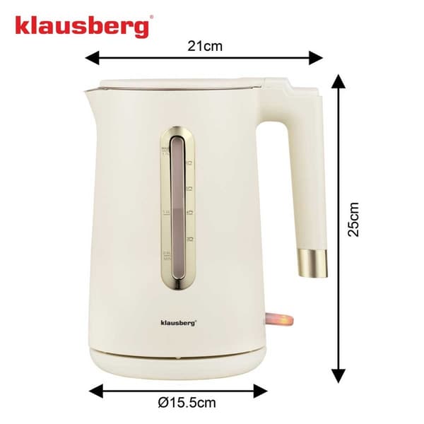 ELKEDEL 1,7L KLAUSBERG KB-9004