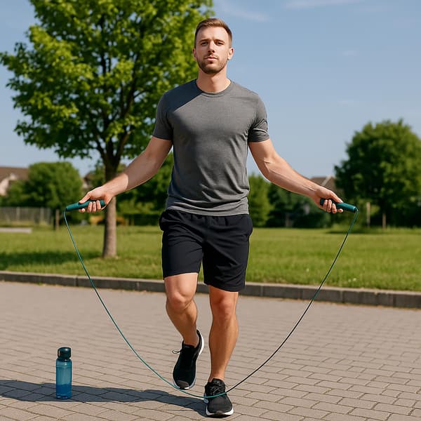 CrossFit boxningshopprep med kullager, justerbart för övningar, 3m