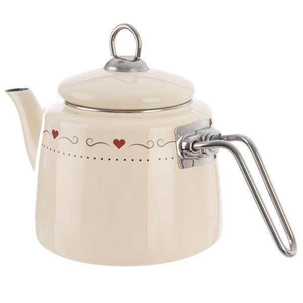Emaljeret creme kedel TONCA 1,6 l