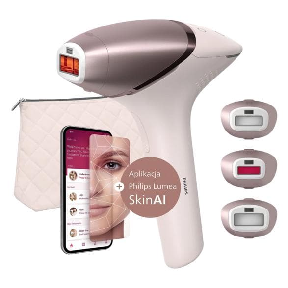 PHILIPS Lumea 9900 SkinAI Bri977/00 (Vitguld)