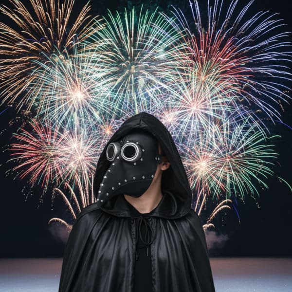 Pest Doctor Halloween-mask