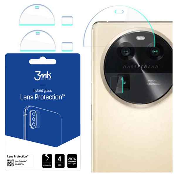 Oppo Find X6 - 3mk linsebeskyttelse