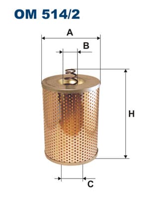 OLIEFILTER OM5142 FILTRON
