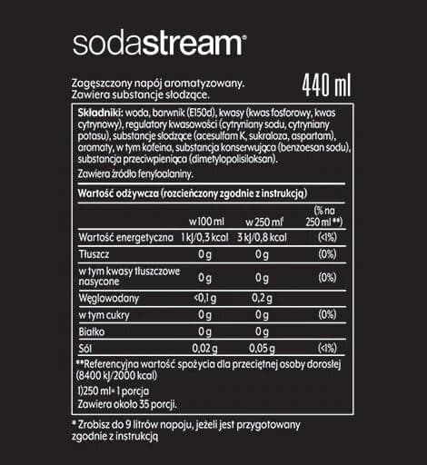 3 SodaStream-sirupper: Citroniste + Mirinda + Pepsi Max