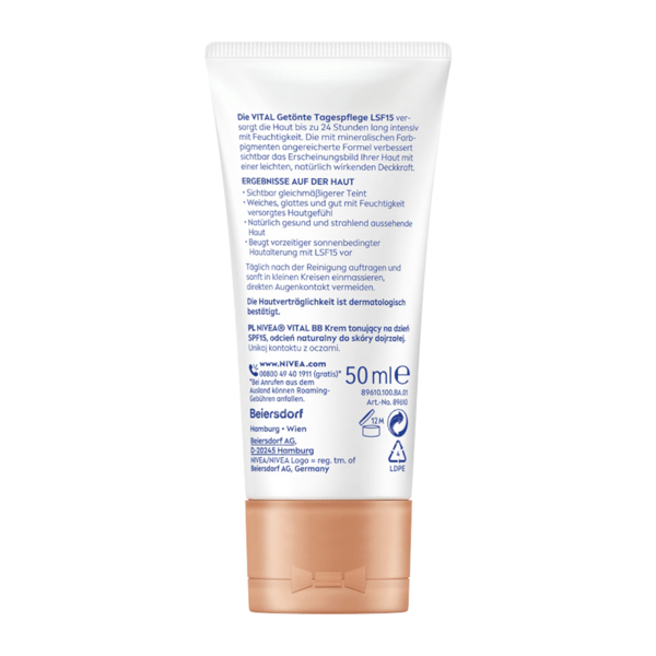 168234 NIVEA VITAL BB kräm 50 ml
